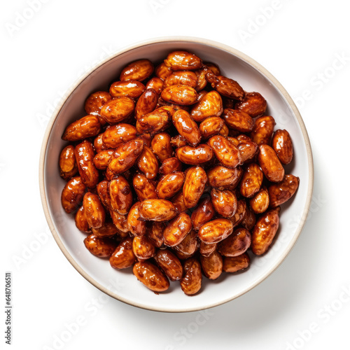 Bowl of Honey Roasted Peanu...