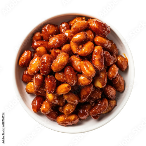 Bowl of Honey Roasted Peanu...