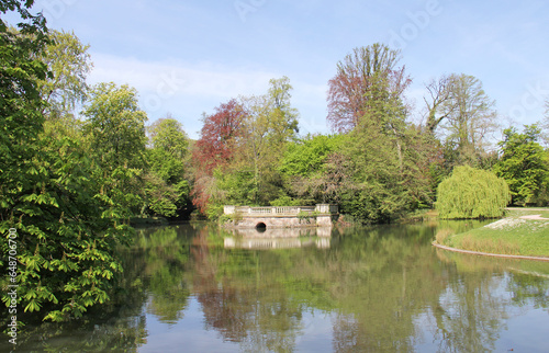 Park de l'Orangerie located in Strasbourg Alsace France 