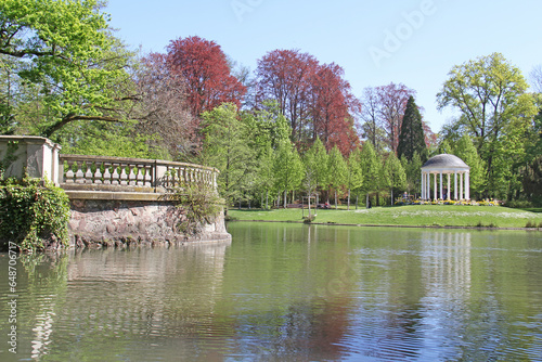 Park de l'Orangerie located in Strasbourg Alsace France 