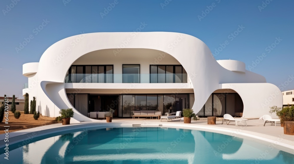 Fototapeta premium Modern luxury house