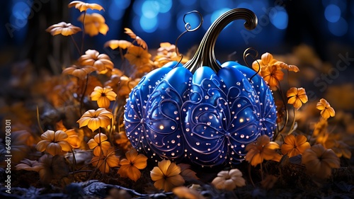 ハロウィンをモチーフにしたインテリア装飾