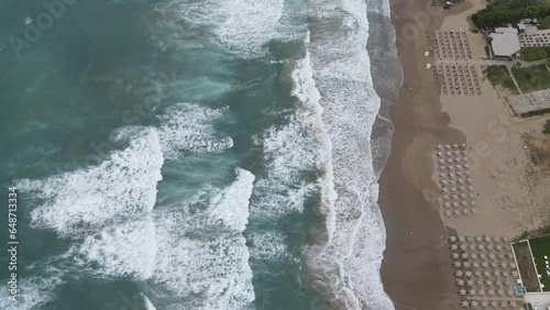 See and waves greec Creta