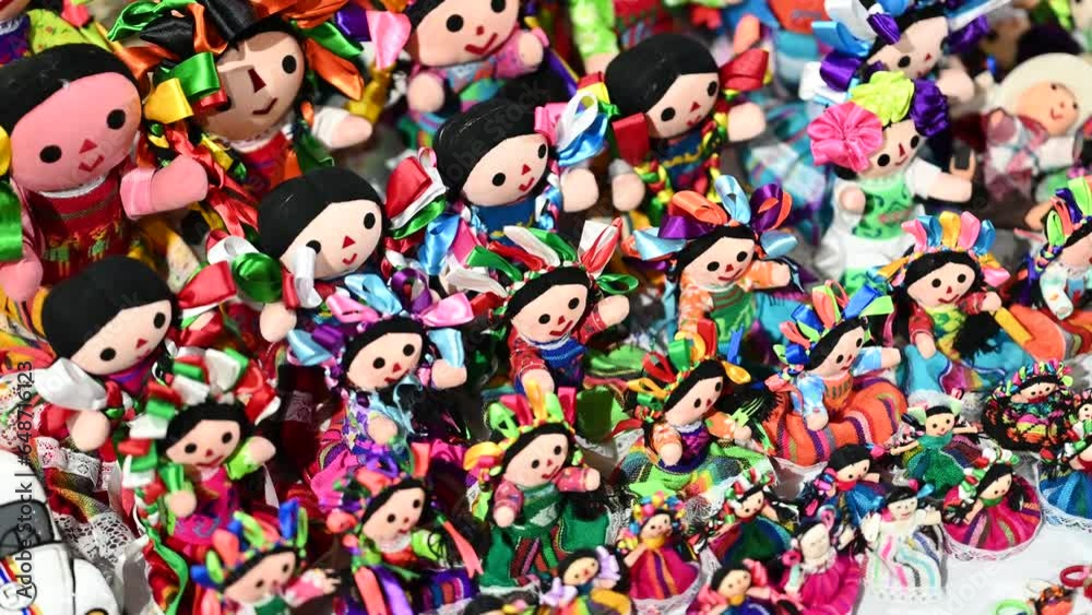 Muñecas con estilo mexicano
