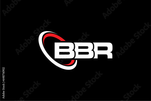 BBR creative letter logo design vector icon illustration photo