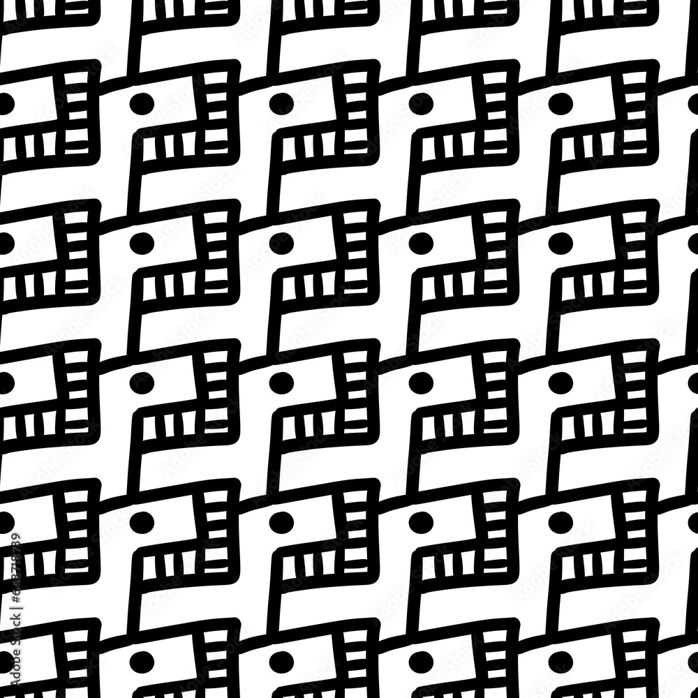 art seamless geometric pattern background