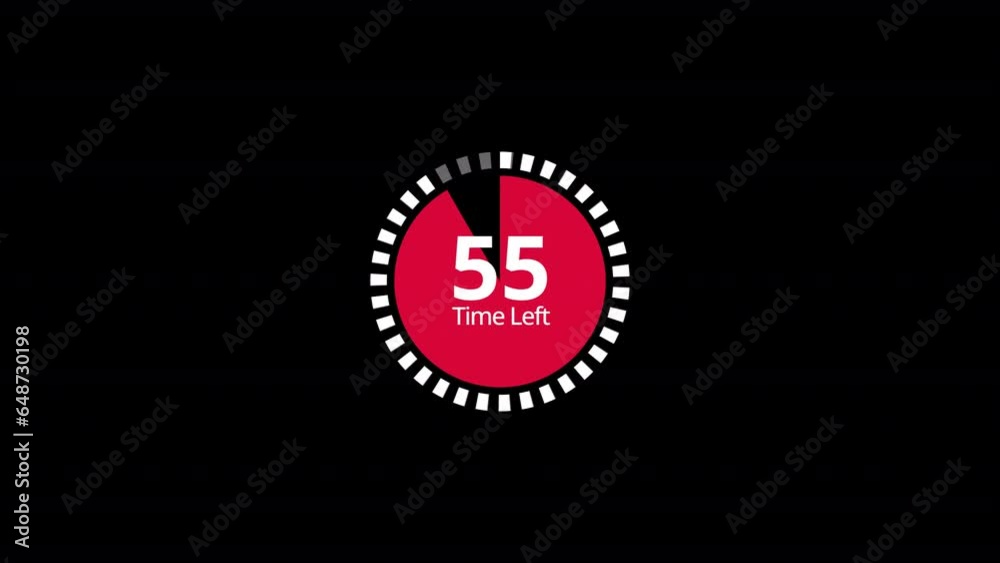 Circle countdown timer one minute animation from 60 to 0 seconds, 60 Seconds countdown, Countdown timer, Countdown Circle countdown timer one minute animation from 60 to 0 seconds, 60 Seconds countdown, Countdown timer, Countdown