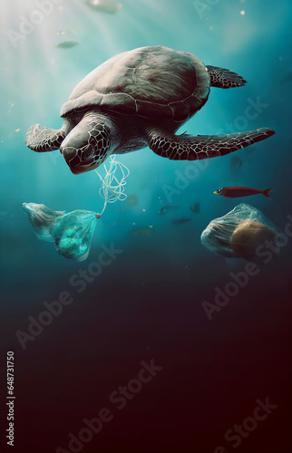 Plastic Pollution Threatens Marine Life and Ecosystems · Sustainability & Preservation of Natural Habitats