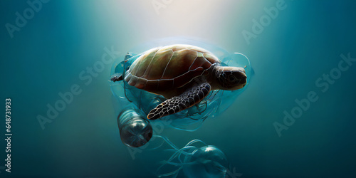 Plastic Pollution Threatens Marine Life and Ecosystems · Sustainability & Preservation of Natural Habitats