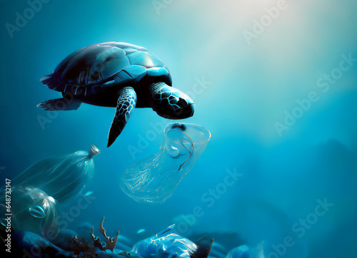 Plastic Pollution Threatens Marine Life and Ecosystems · Sustainability & Preservation of Natural Habitats