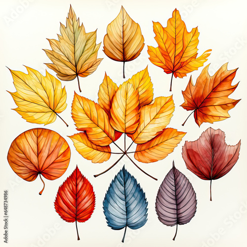 Autumn Leaves: A Colorful Collection