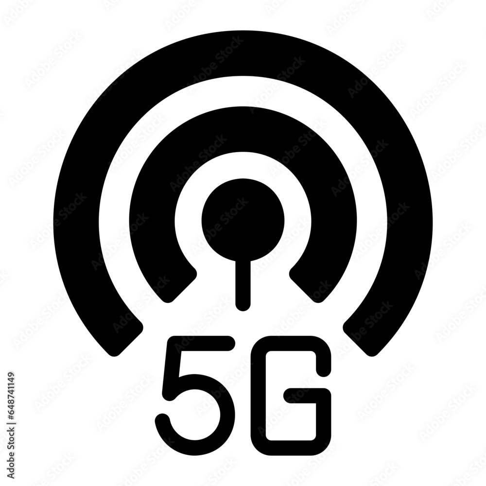 antenna glyph icon antenna glyph icon
