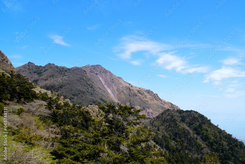 View from Unzen Rope way, Japan View from Unzen Rope way, Japan