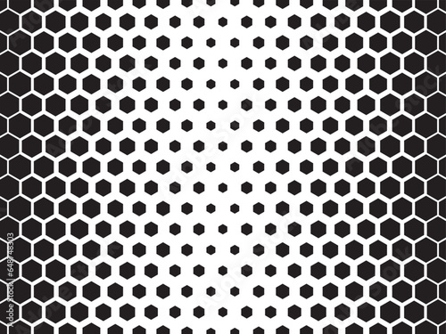 Hexagonal Center Gradient