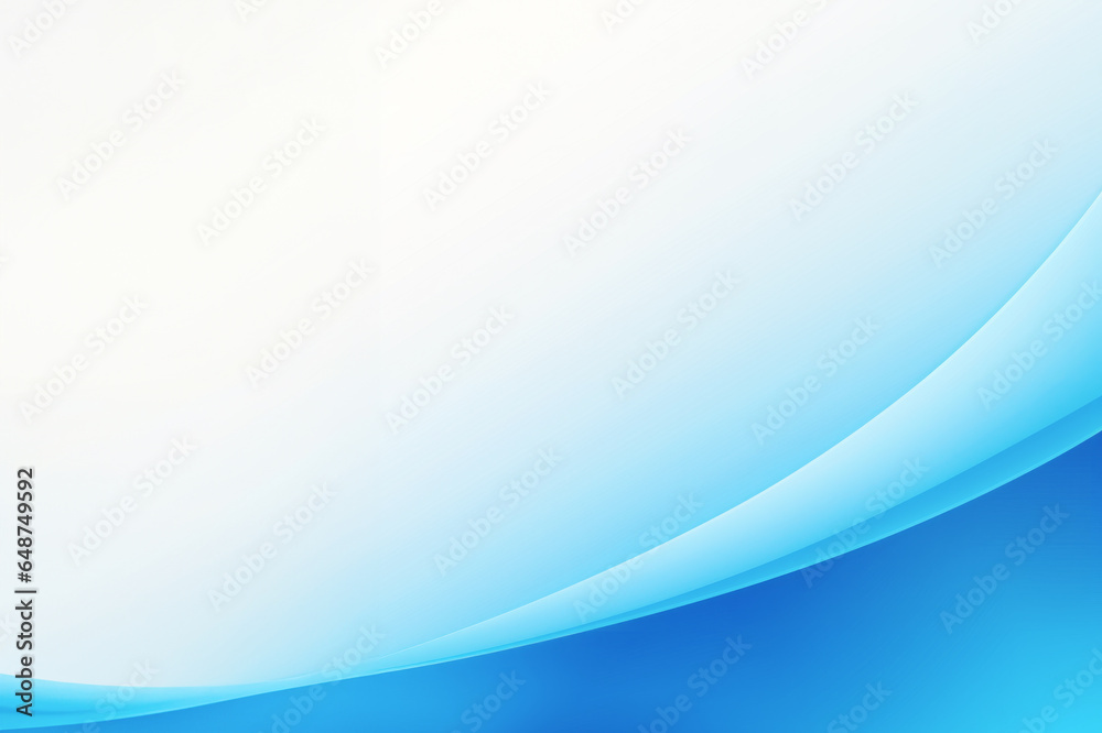 blue wave on white background for powerpoint presentation background covers, wallpapers, brands, social media design