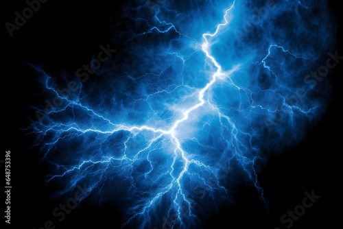 blue lightning bolt
