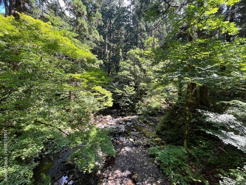 羽黒山の風景、山形