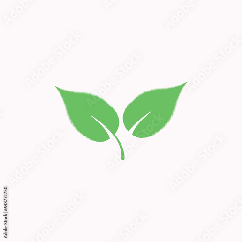 vector leaf logos, shapes, decorations and ornaments. © Wahyu