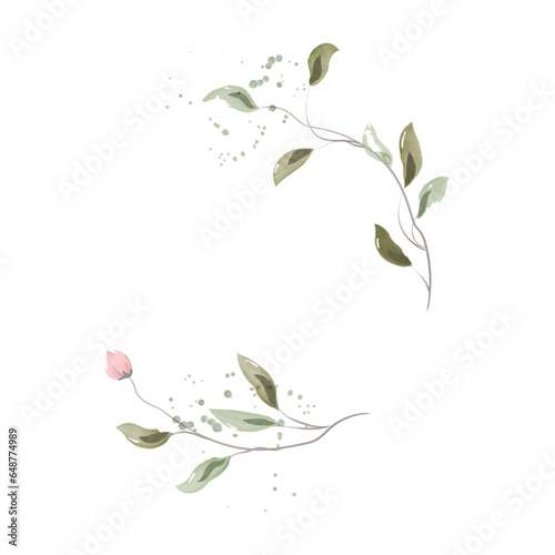 wedding card, wedding wreath, flowers, delicate bouquet, exquisite bouquet
