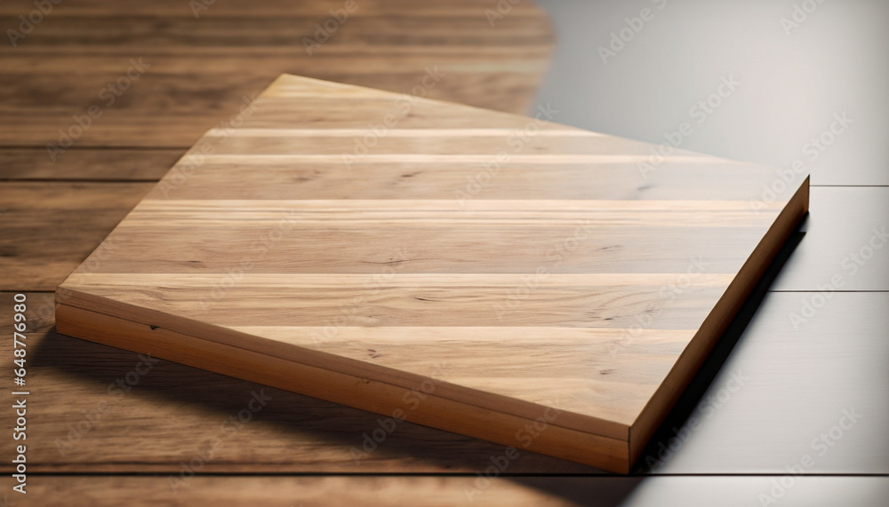 Fototapeta premium old book on wooden table, Eco-Friendly Style: Sustainable Wooden Backdrop