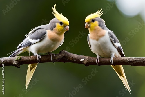 yellow and blue bird © Faisu