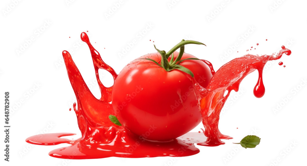 Tomato ketchup sauce splashes or red liquid tomato juice On Transparent Background Png Tomato ketchup sauce splashes or red liquid tomato juice On Transparent Background Png