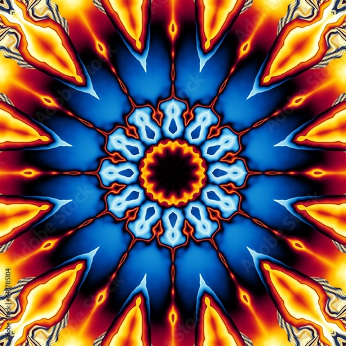 Abstract background for any design. Big abstract Mandala
