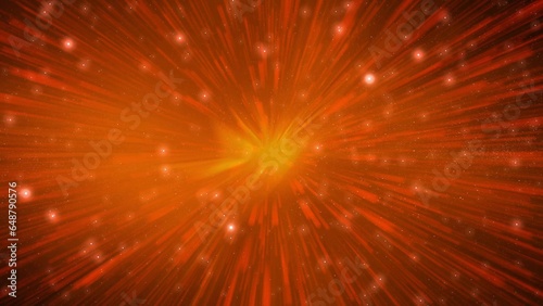 Explosion of high speed rays. Radiation pattern rays illustration background.