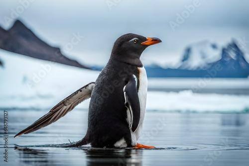 penguin in polar regions