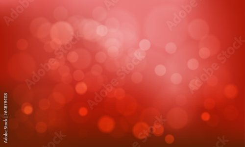 Vector elegant red bokeh blur light effect