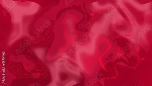 An illustration background of a colored ink mixed liquid, red color ink.