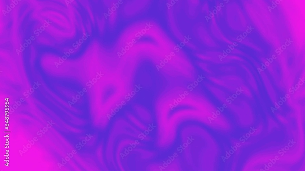 Liquid background. Still image of glossy pink and purple color fluid ink mix liquid Lighting effects.