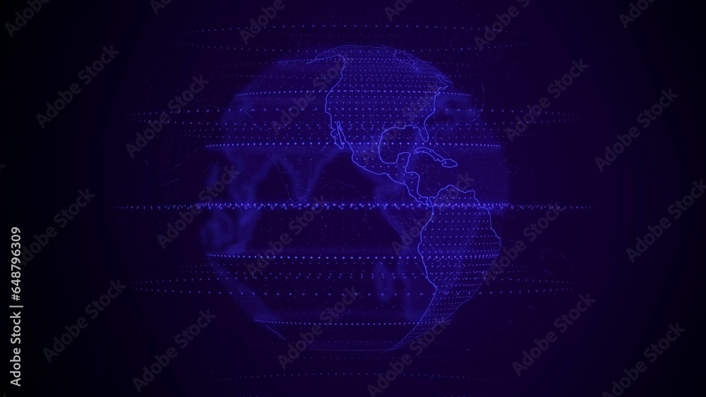 Breaking news background. on purple color background.