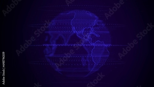 Breaking news background. on purple color background.