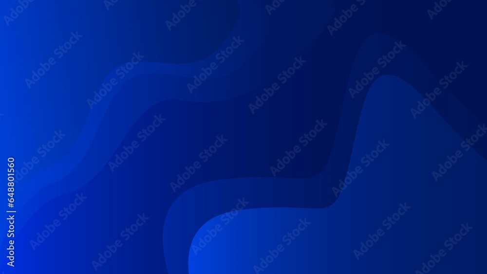 Abstract red blue color gradient geometric shapes wave design illustration background.