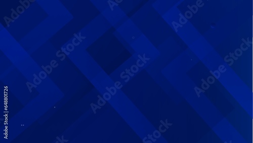 Colorful abstract gradient geometric square shapes on blue color illustration background.