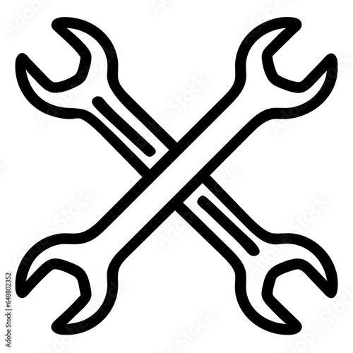 Gabelschlüssel Kreuz Variante