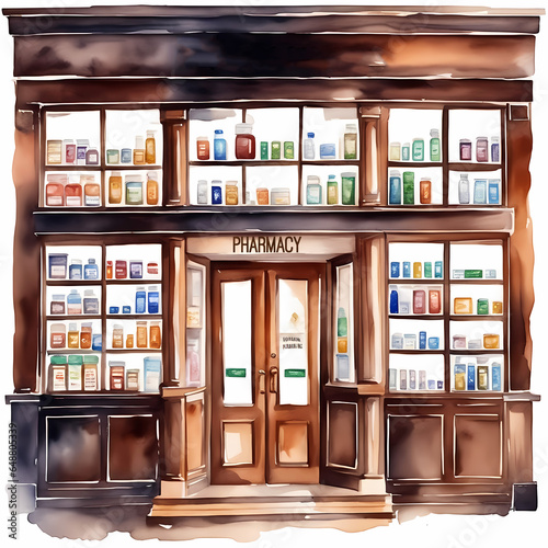 Entrance to the pharmacy © Anastasi17