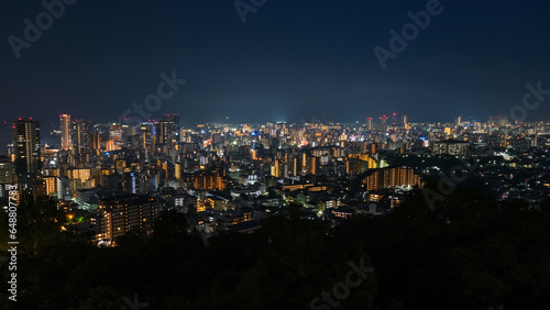 兵庫県神戸市 ビーナステラスから見る神戸市の夜景