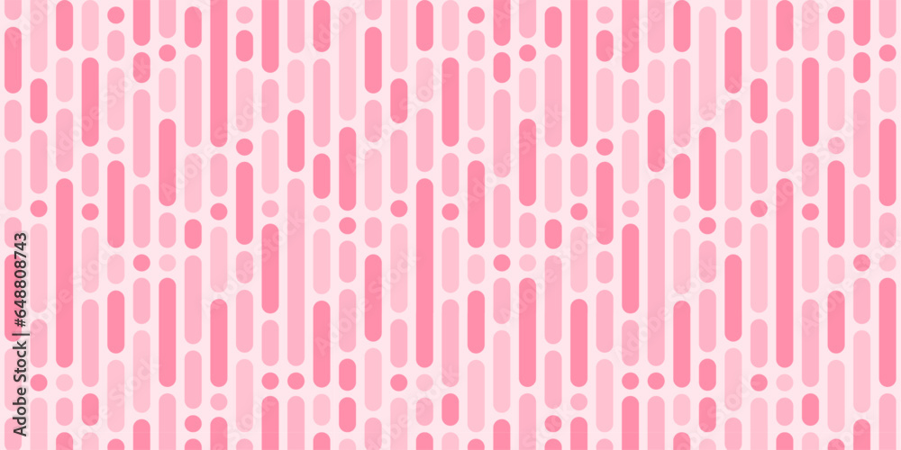 Intermittent halftone pink segment line vector. seamless pattern, geometric background. Intermittent halftone pink segment line vector. seamless pattern, geometric background.