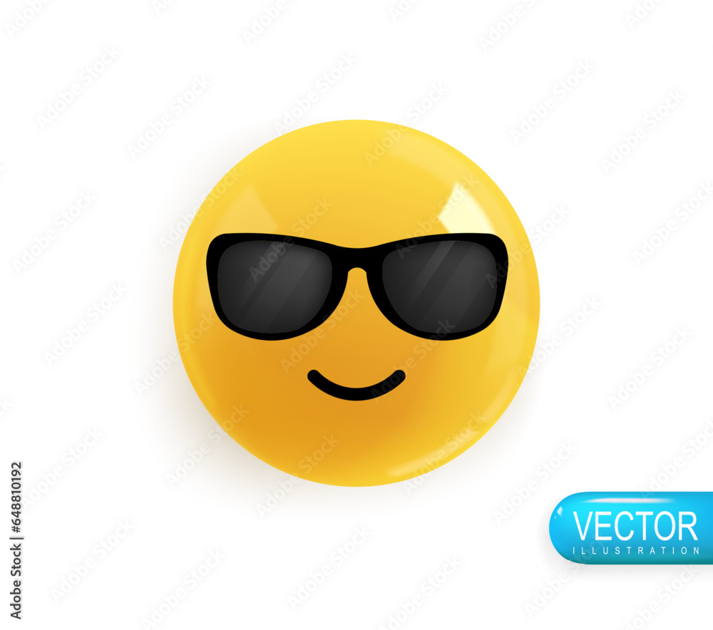 Emotion Realistic 3d Render. Icon Smile Emoji. Vector yellow glossy emoticons. PNG Emotion Realistic 3d Render. Icon Smile Emoji. Vector yellow glossy emoticons. PNG
