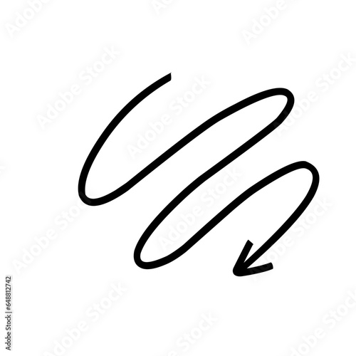 hand drawn arrow