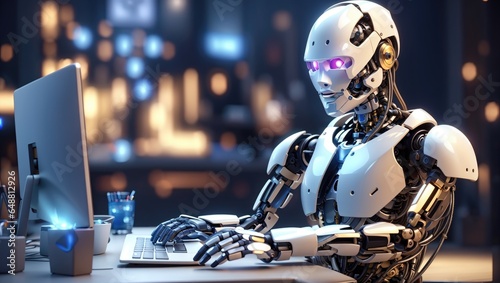 "Cybernetic Self-Improvement: A Robot Editing Its Code" © MDRifat