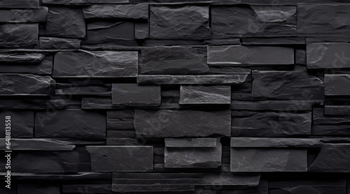 A background of high-quality natural stone bricks