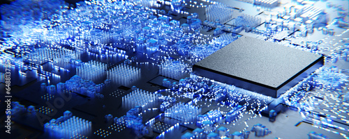 Obraz na plátne New microprocessor
