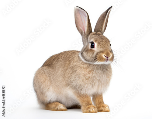 A rabbit isolated on a white background © Venka