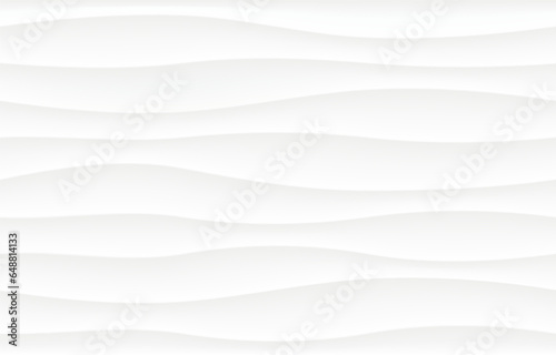 Abstract seamless white stripes. Light shadow background. Monochrome line texture. 