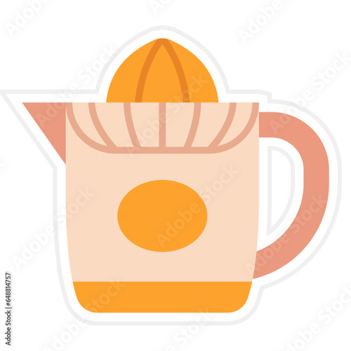 Orange squeezer Icon