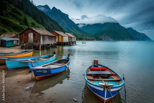 boats on the lake © MuhammadShamroz