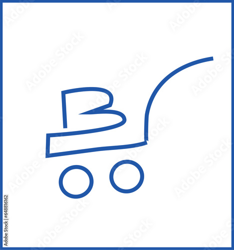 TROLLY LOGO ,WITH LETTER LOGO